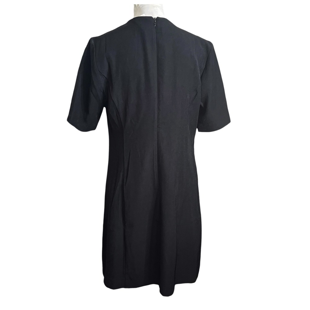 Hyacinth House Tuckernuck Bernadette Mini Dress Black Rhinestone Bows Large - Picture 3 of 9